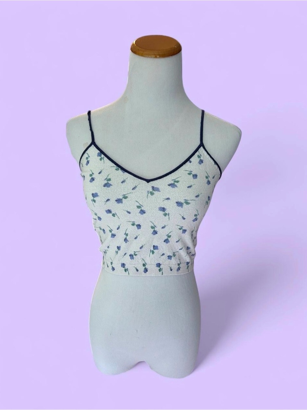 zara floral tank top